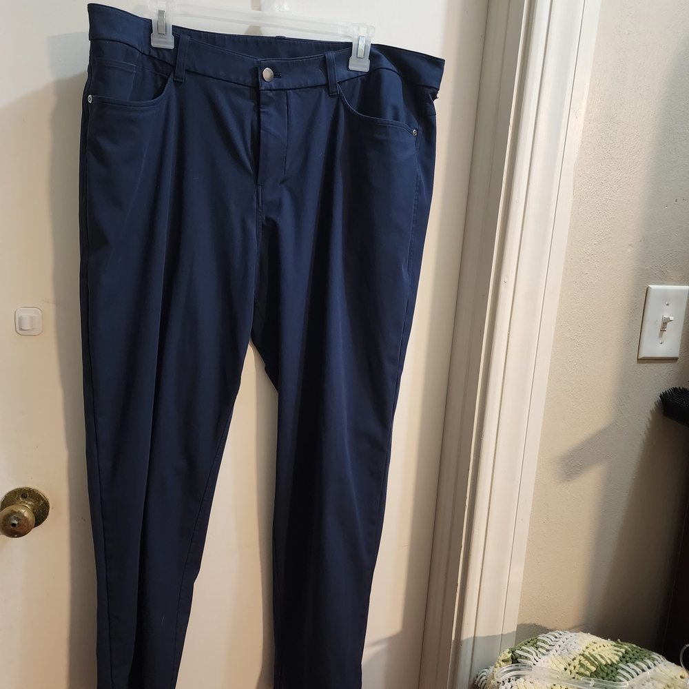 lululemon athletica Navy Straight Leg Pants